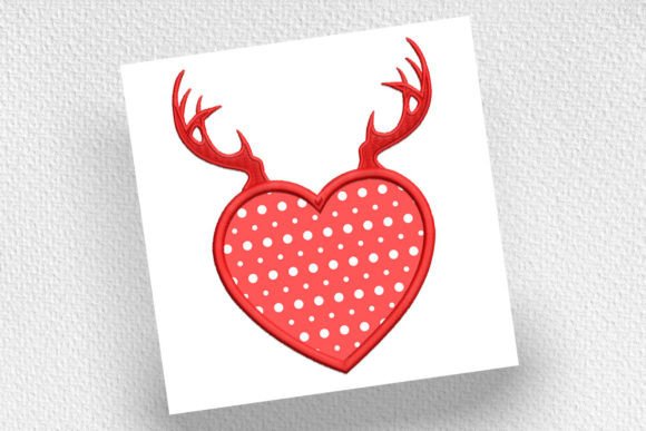 Heart with Antlers Applique: A Designer’s Review