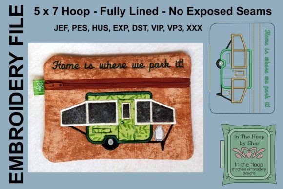 Review: Pop Up Camper Zipper Bag for Holiday Crafts