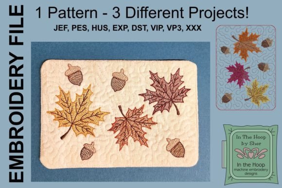 Reviewing the Autumn Leaves Mug Rug for Personalized Gifts
