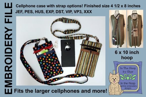 Reviewing the Cellphone Holder Embroidery Design